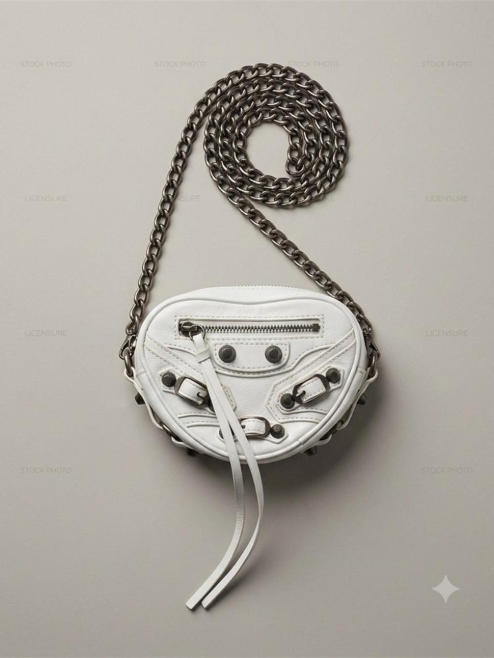 Balenciaga mini cagole heart bag